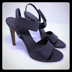 Vince Ankle Strap Heels Grey Size 9